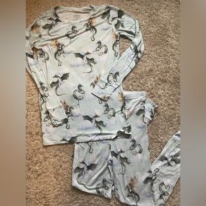 Posh Peanut Percy Dragon Pajama Set